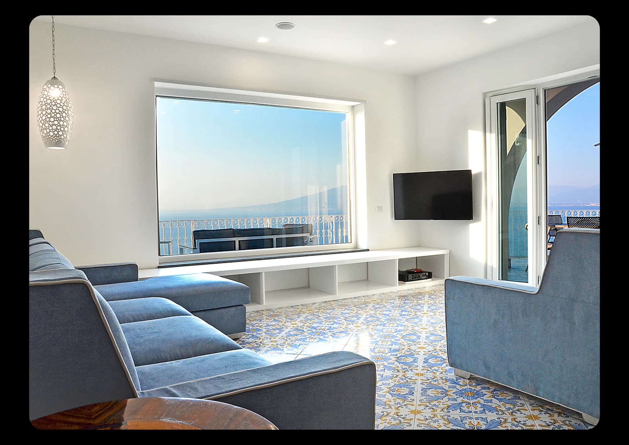 Luxury villa interior